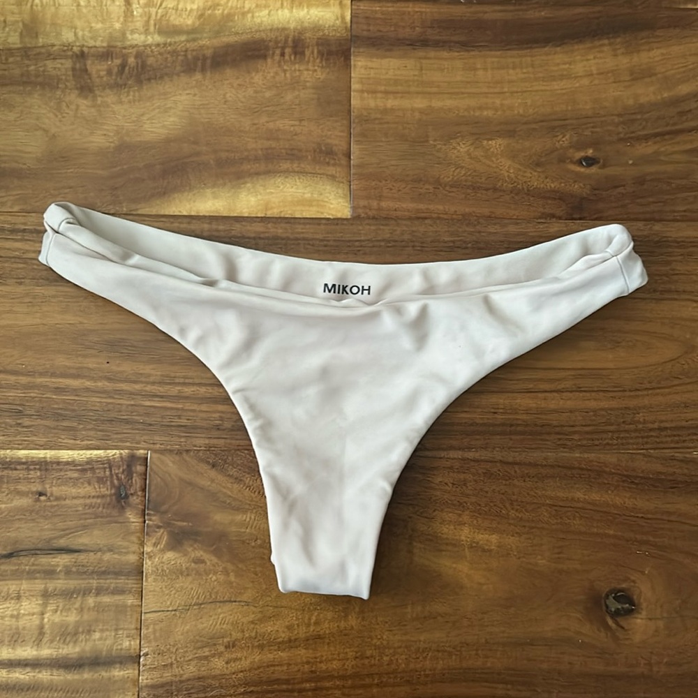 Mikoh bikini bottom XS dusty rose pink color